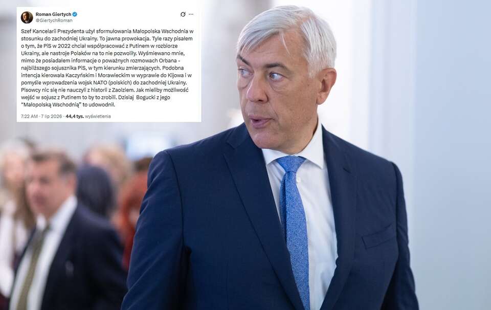 Galop wprost na ścianę? Giertych znów o PiS i "rozbiorze Ukrainy