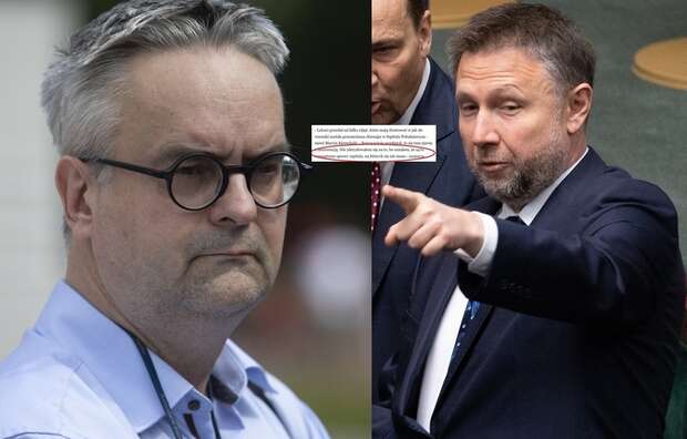 Wojciech Czuchnowski i Marcin Kierwiński / autor: Fratria/X
