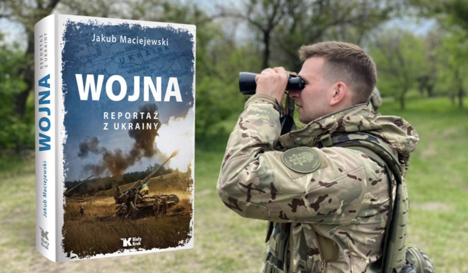 Książka „Wojna. Reportaż z Ukrainy" / autor: Fratria / wyd. Biały Kruk
