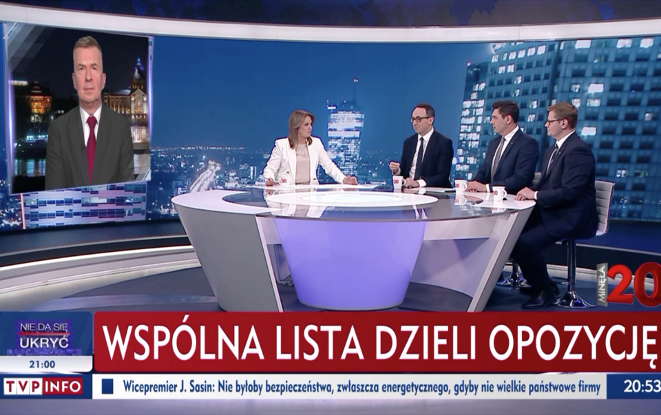 "Minęła 20" w TVP Info / autor: TVP INFO