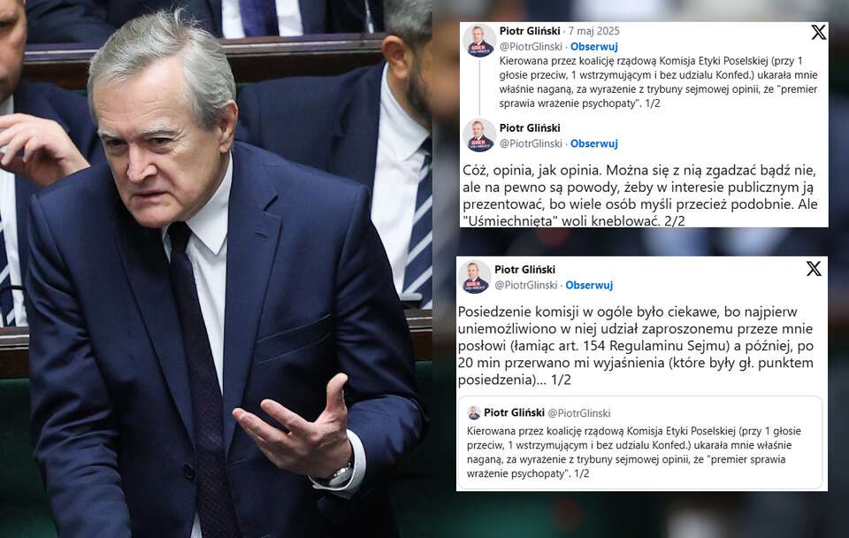 Prof. Piotr Gliński / autor: PAP/Rafał Guz/X