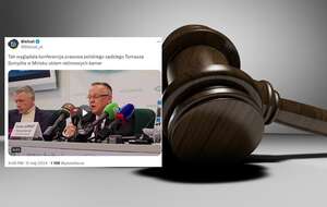 Tomasz Szmydt, sędzia II Wydziału Wojewódzkiego Sądu Administracyjnego poprosił o azyl na Białorusi / autor: Pixabay / X screen @Bielsat_pl
