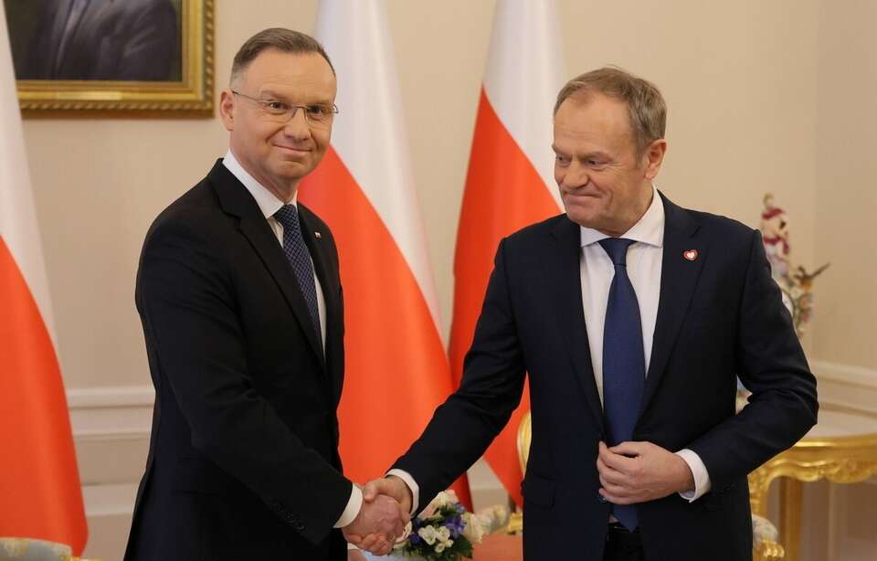 Andrzej Duda i Donald Tusk / autor: Fratria