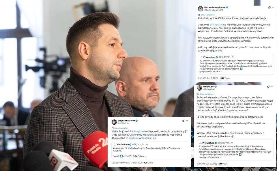 Żurek chce zamknąć Jakiego. "Cyrk na całą Europę"