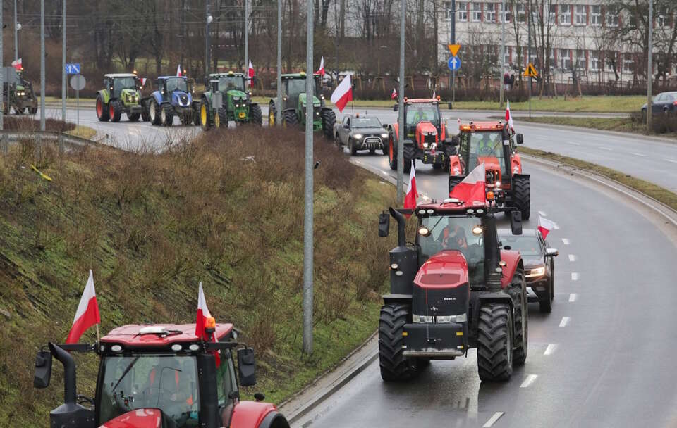 Protest rolników / autor: PAP/Tomasz Waszczuk