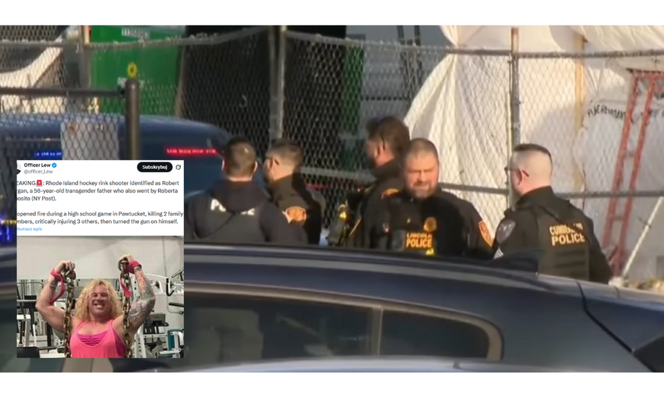 Tragedia na meczu hokeja. Transseksualista strzelał do rodziny