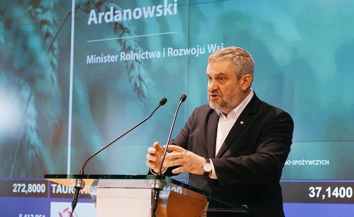 minister rolnictwa Jan Krzysztof Ardanowski  / autor: twitter.com/jkardanowski