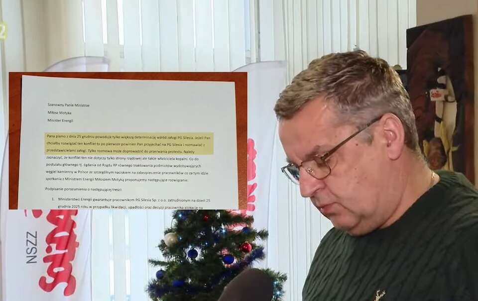 TYLKO U NAS. Piąty dzień protestu górników. Co z Motyką?