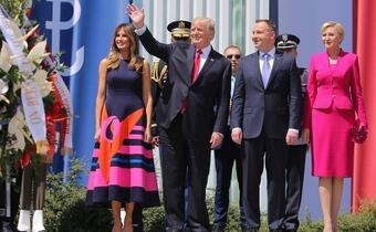 "Wall Street Journal" o przemówieniu Donalda Trumpa w Polsce: Definiujące prezydenturę