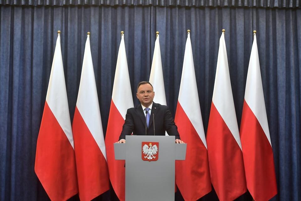 Prezydent RP Andrzej Duda / autor: PAP/Andrzej Lange