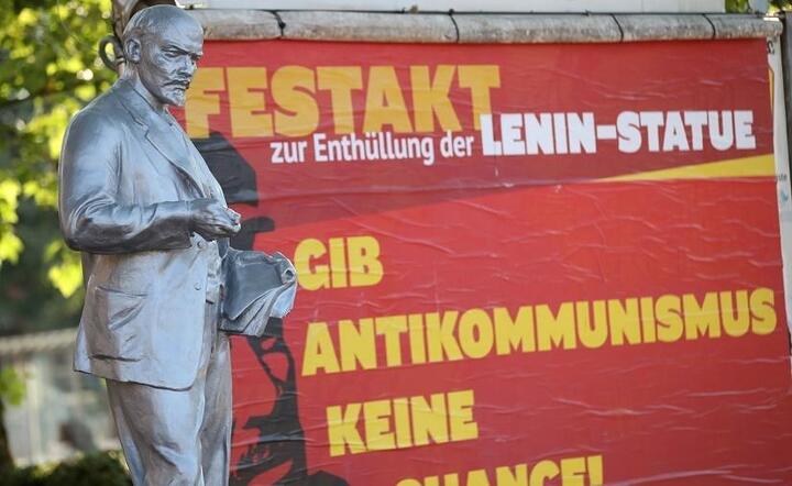 Pomnik Lenina w Niemczech / autor: PAP/EPA