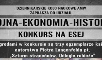 Konkurs AMW i wGospodarce.pl: „WOJNA-EKONOMIA-HISTORIA”