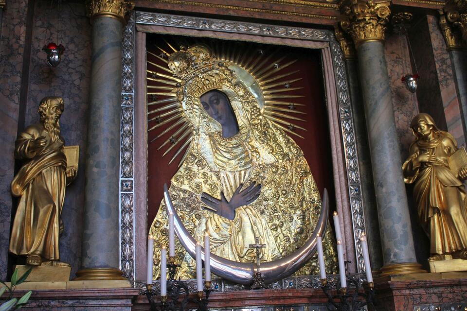 Obraz Najświętszej Marii Panny – Matki Bożej Miłosierdzia / autor: wPolityce.pl