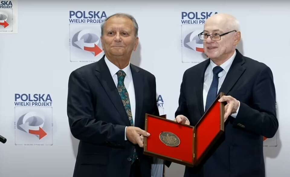 Constantin Geambașu odznaczony / autor: Kongres