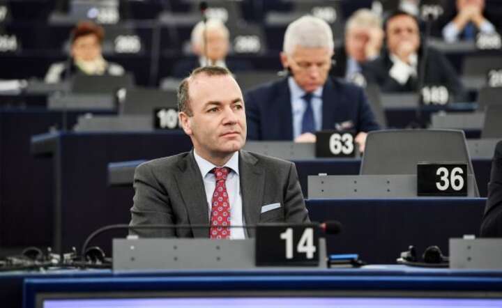 Manfred Weber / autor: PAP/EPA/PATRICK SEEGER