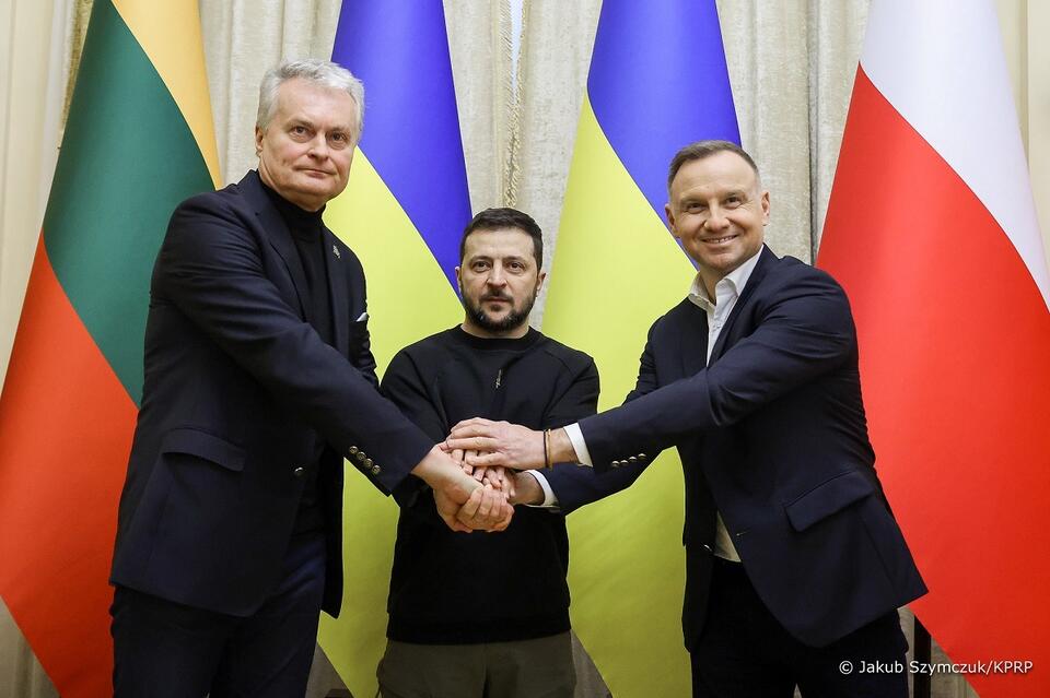 Spotkanie Prezydentów Polski, Litwy i Ukrainy / autor: Jakub Szymczuk/KPRP