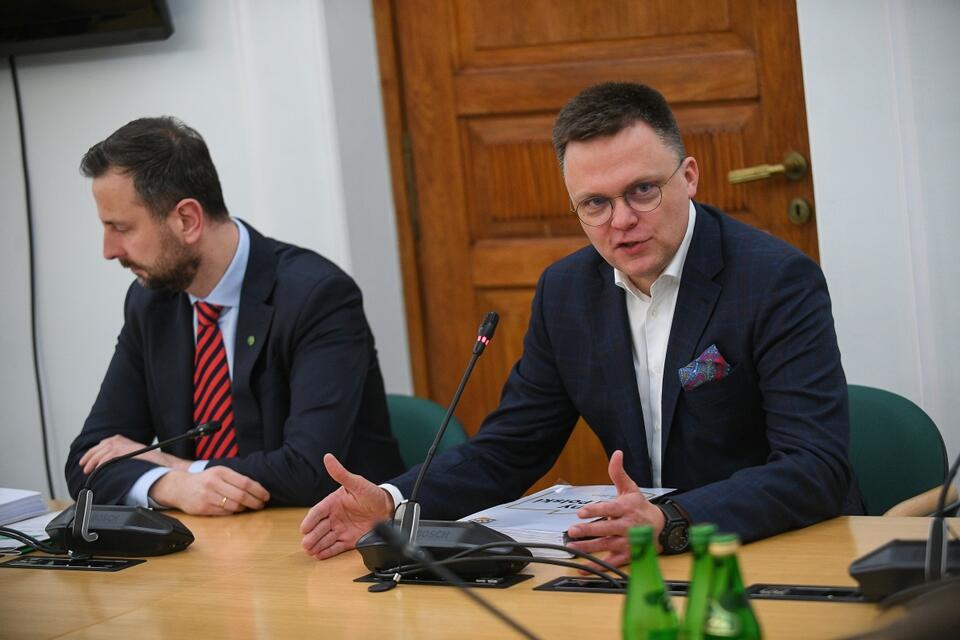 Hołownia i Kosiniak-Kamysz chwalą się debatą o programie