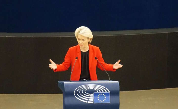 Przewodnicząca KE Ursula von der Leyen / autor: Fratria