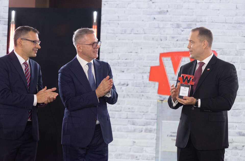 Prezydent Karol Nawrocki Człowiekiem Wolności 2024 tygodnika "Sieci" / autor: Andrzej Wiktor / Fratria