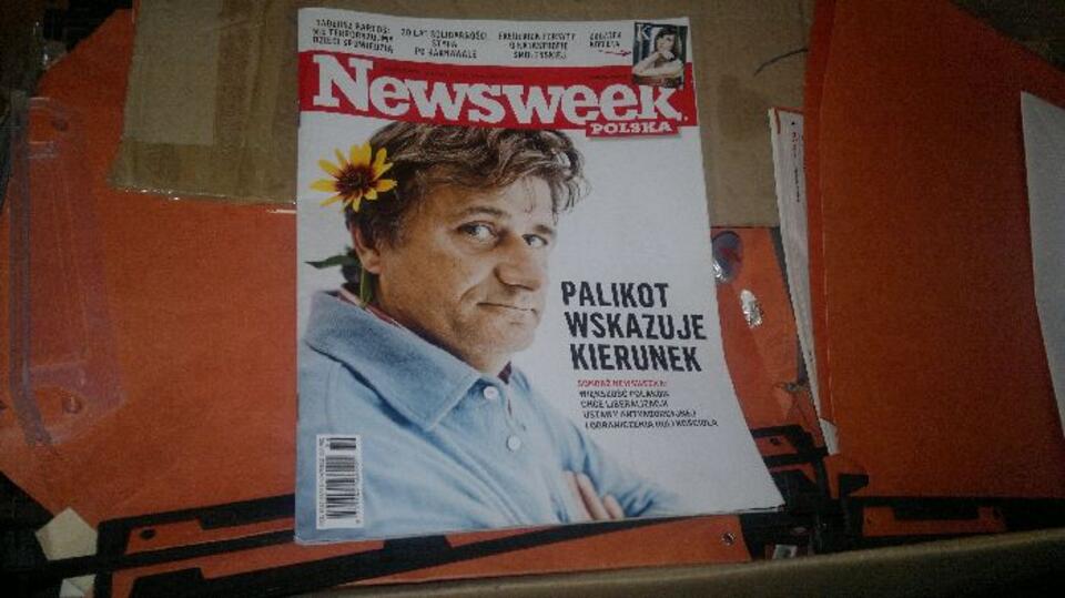 Tygodnik "Newsweek" słynie z trafnych diagnoz politycznych jak ta, wróżąca wspaniałą karierę Januszowi palikotowi. Fot. wPolityce.pl