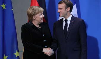 Macron oferuje Merkel małżeństwo