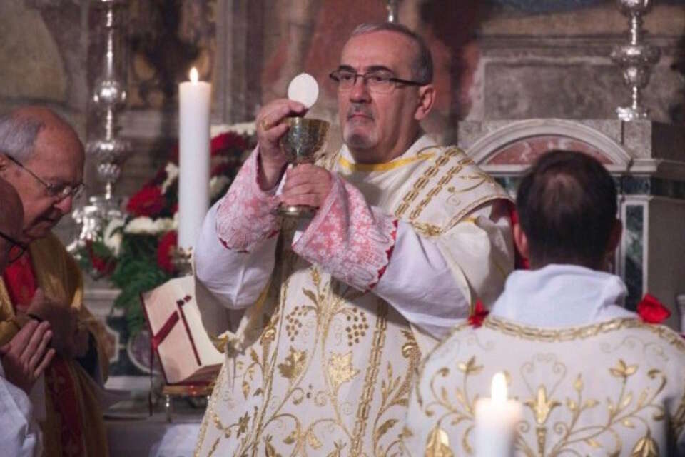 Patriarcha Jerozolimy kard. Pizzaballa / autor: Vatican Media