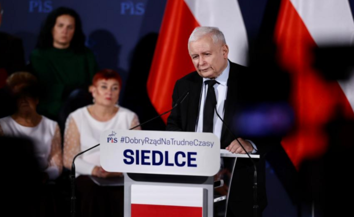 Prezes PiS Jarosław Kaczyński / autor: Twitter/Prawo i Sprawiedliwość