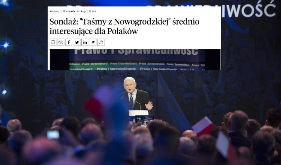 Kaczyński / autor: Fratria/screenshot/rp.pl