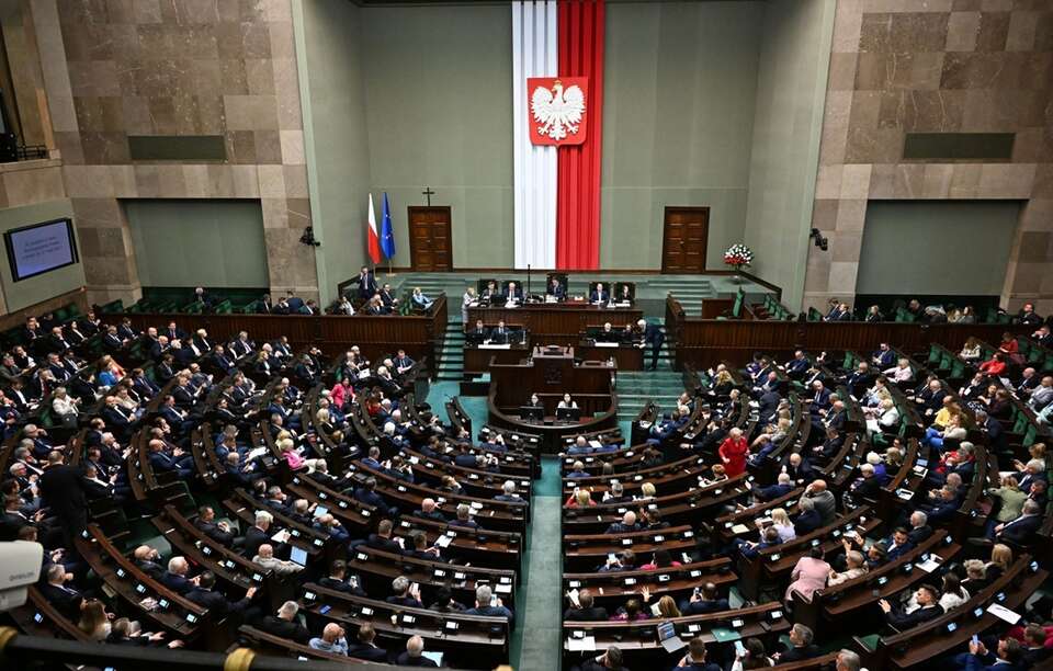 Sejm / autor:  PAP/Radek Pietruszka