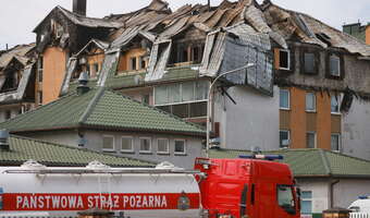 Trwa szacowanie strat po wielkim pożarze