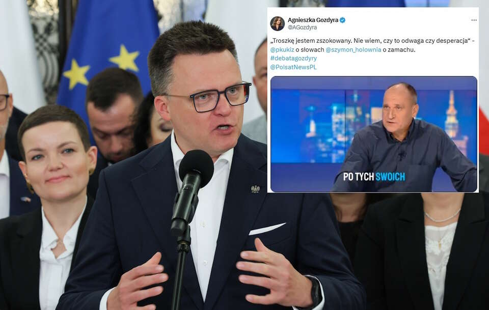 Szymon Hołownia / autor: PAP/Paweł Supernak/X