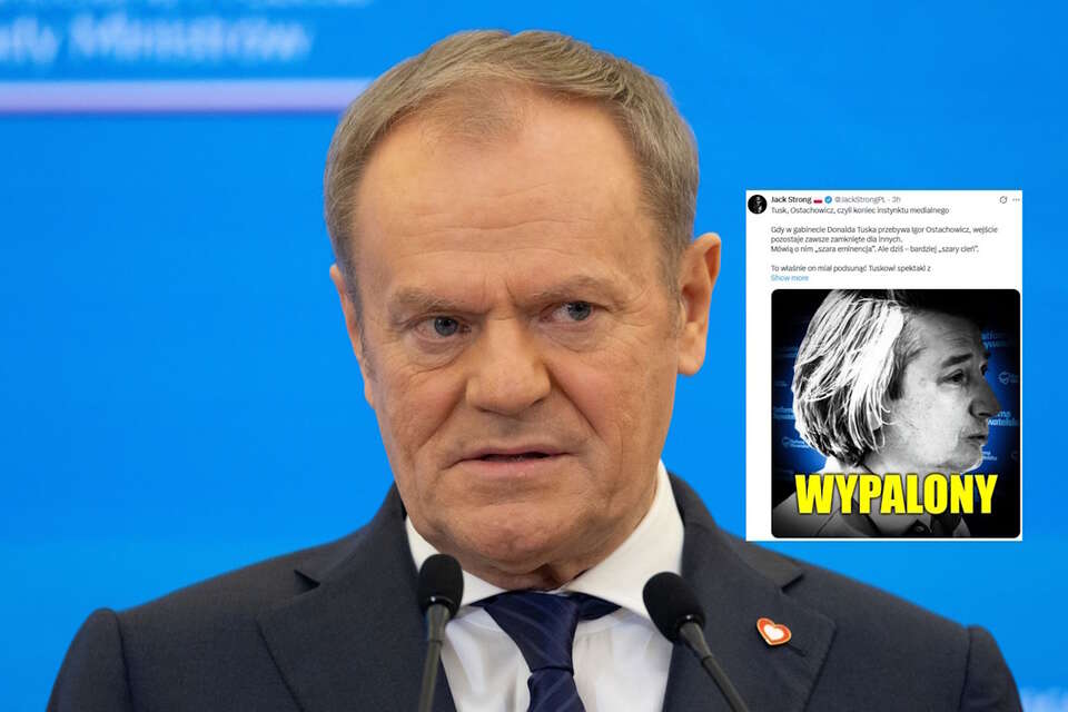 Donald Tusk / autor: Fratria/X-Jack Strong, screen