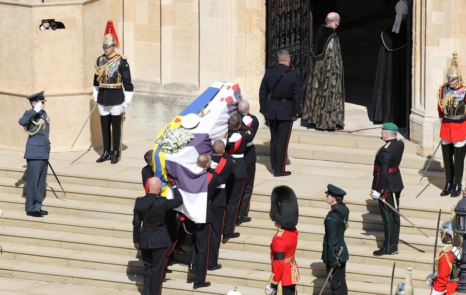 Uroczystości pogrzebowe księcia Edynburga Filipa / autor: 	PAP/EPA/Dave Jenkins/HANDOUT