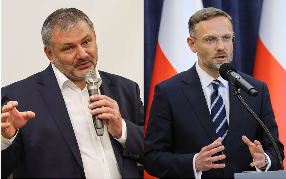 Żurek i Bogucki reagują na decyzję ETPC / autor: PAP/Grzegorz Momot /// PAP/Rafał Guz