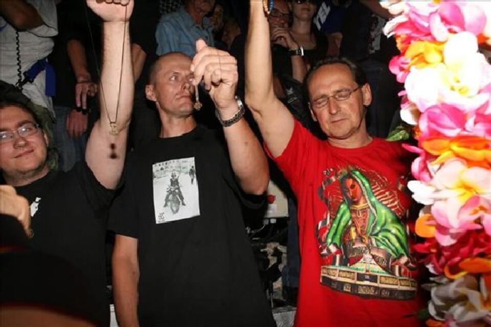 Wojciech Cejrowski na Kakowskim Przedmieściu, fot. Aleksander Majdański