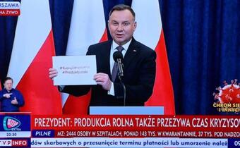 Prezydent apeluje o kupowanie polskiej żywności