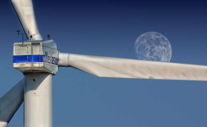 Ilość prądu wprowadzona do sieci ze źródeł wiatrowych w Niemczech osiągnęła nowy rekord / autor: Pixabay