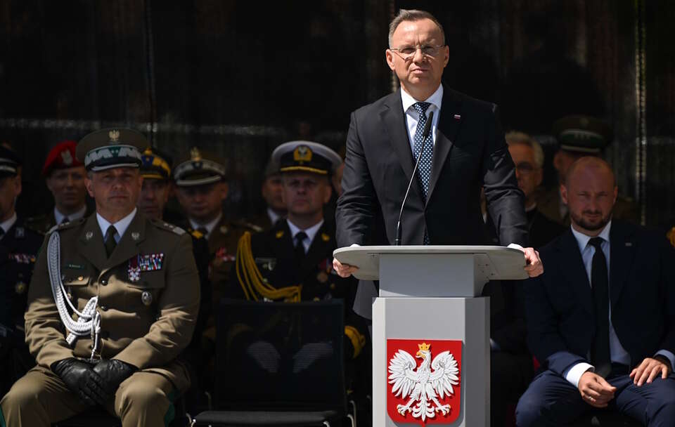 Prezydent Andrzej Duda / autor: PAP/Adam Warżawa