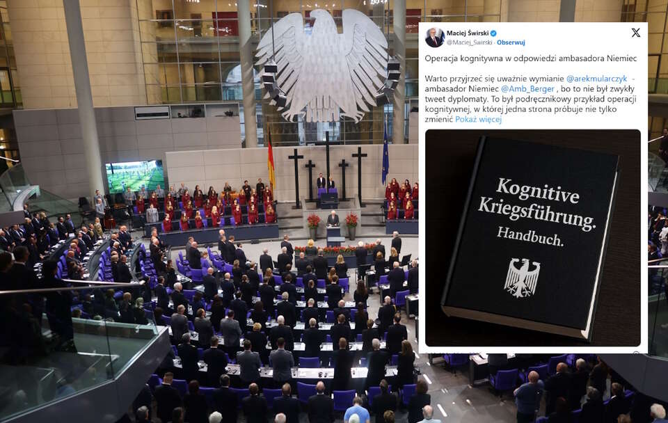 Świrski obnażył sens słów ambasadora Niemiec. "To strategia"