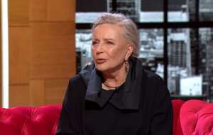 Krystyna Janda w studiu neo-TVP / autor: YT: TVP Info Extra 