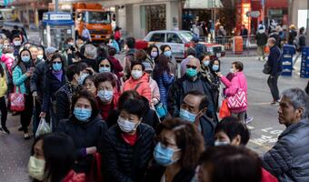 Epidemia: Mieszkańcy Hubei szturmowali Hongkong