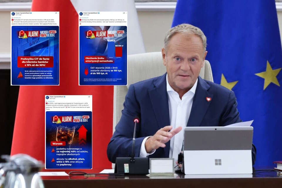 Donald Tusk / autor: PAP-Albert Zawada/X-PiS