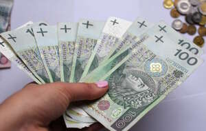 Na zdjęciu banknoty stuzłotowe / autor: Fratria