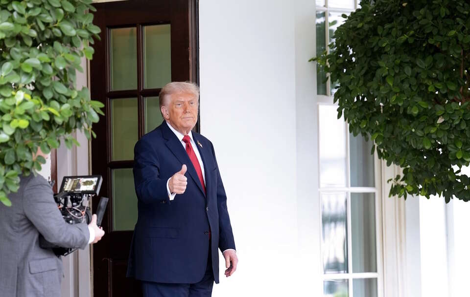 Donald Trump / autor: PAP/EPA/YURI GRIPAS / POOL