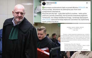 Adwokaci Adam Gomoła i Bartosz Lewandowski o wczorajszej decyzji sądu ws. aresztu dla Zbigniewa Ziobro. / autor: PAP/Leszek Szymański/X