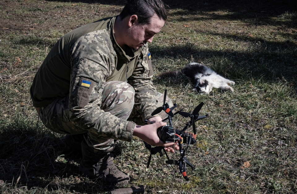 1490. dzień wojny na Ukrainie / autor: PAP/EPA