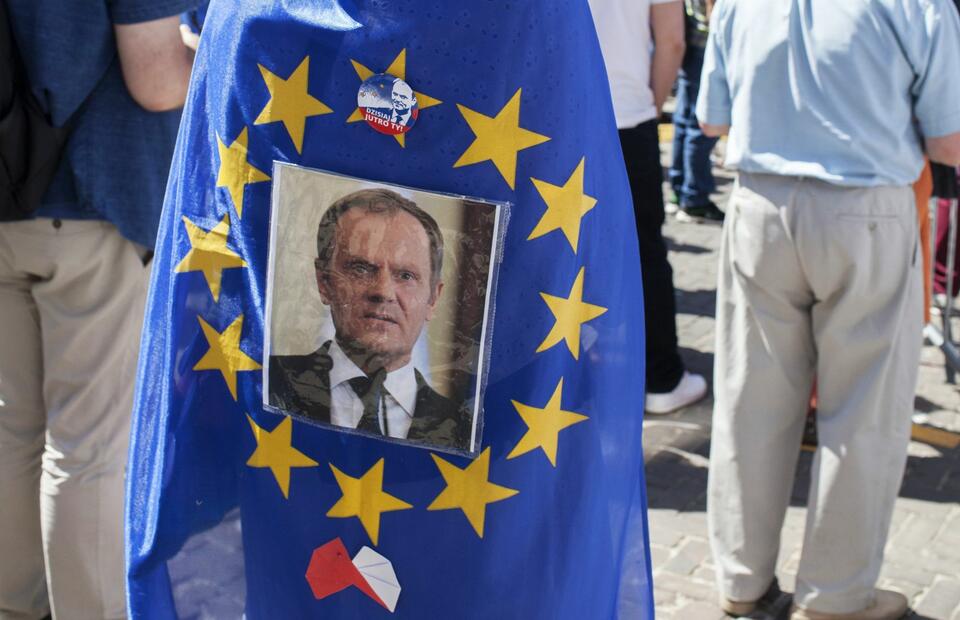 Wiec PO w Warszawie, 2018 rok / autor: wPolityce.pl