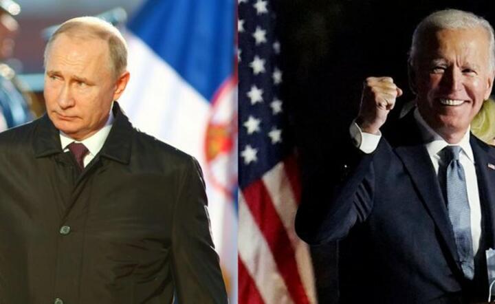 prezydenci Joe Biden i Władimir Putin / autor: Forsal.pl/Tt