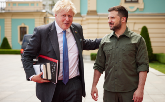 Boris Johnson składa niezapowiedzianą wizytę w Kijowie dzień po przywódcach UE!