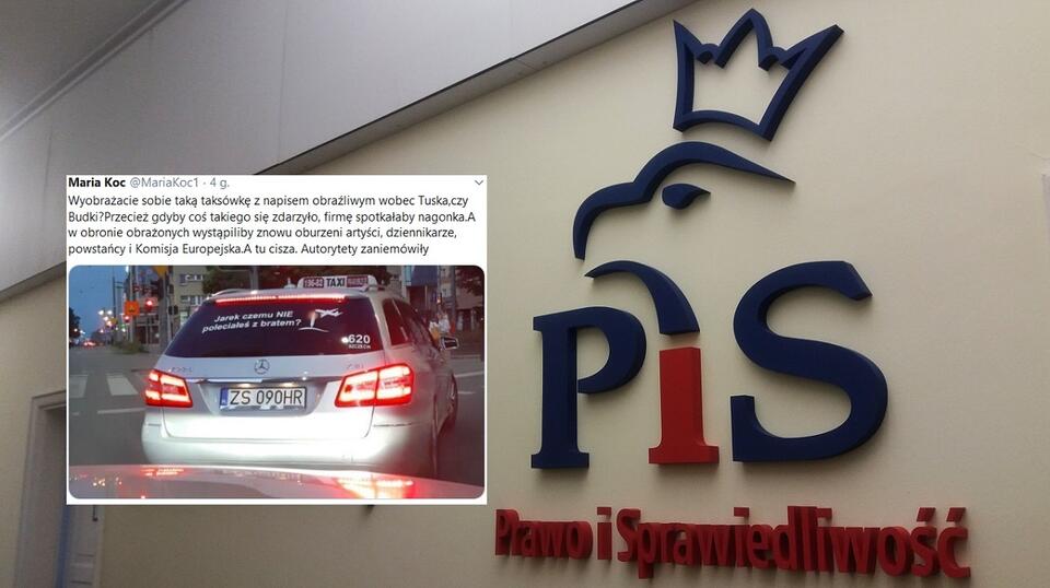 PiS/screnn/Twitter/Maria Koc / autor: Fratria